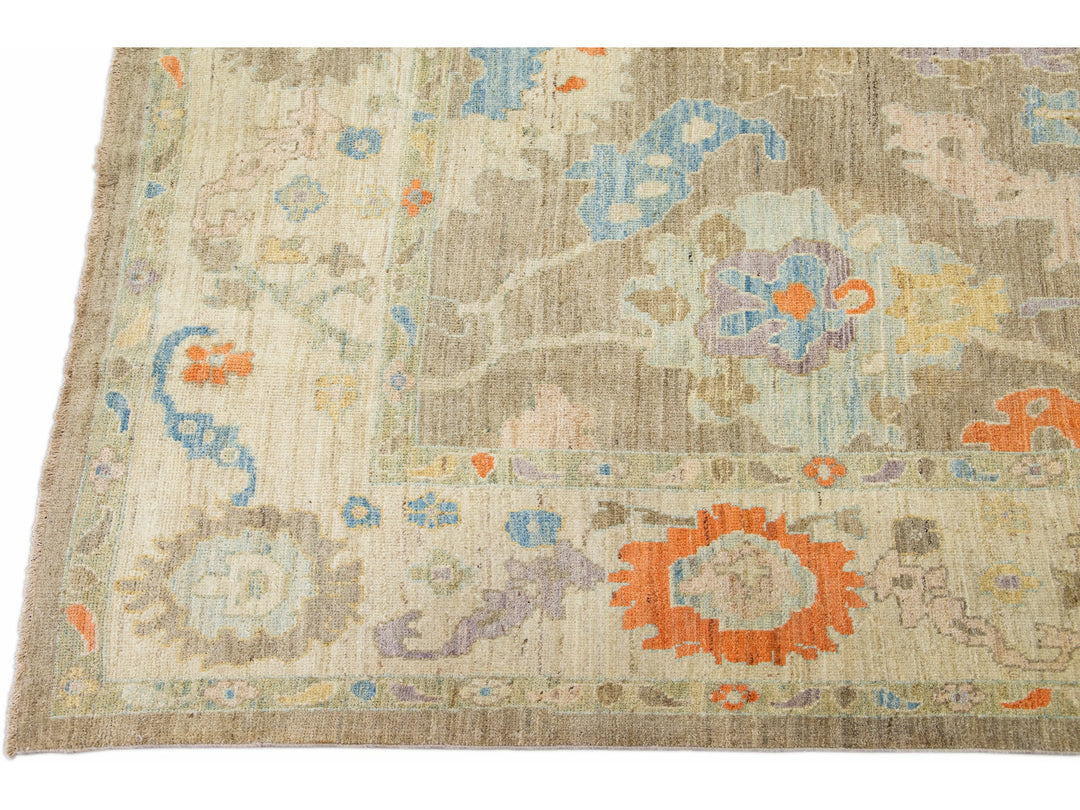 Modern Sultanabad Rug 8 X 14