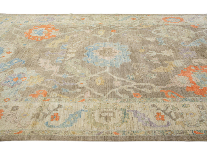 Modern Sultanabad Rug 8 X 14