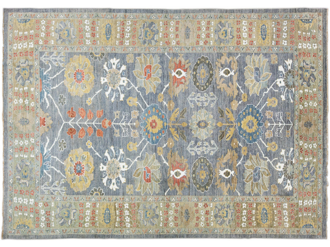 Modern Sultanabad Rug 9 X 12
