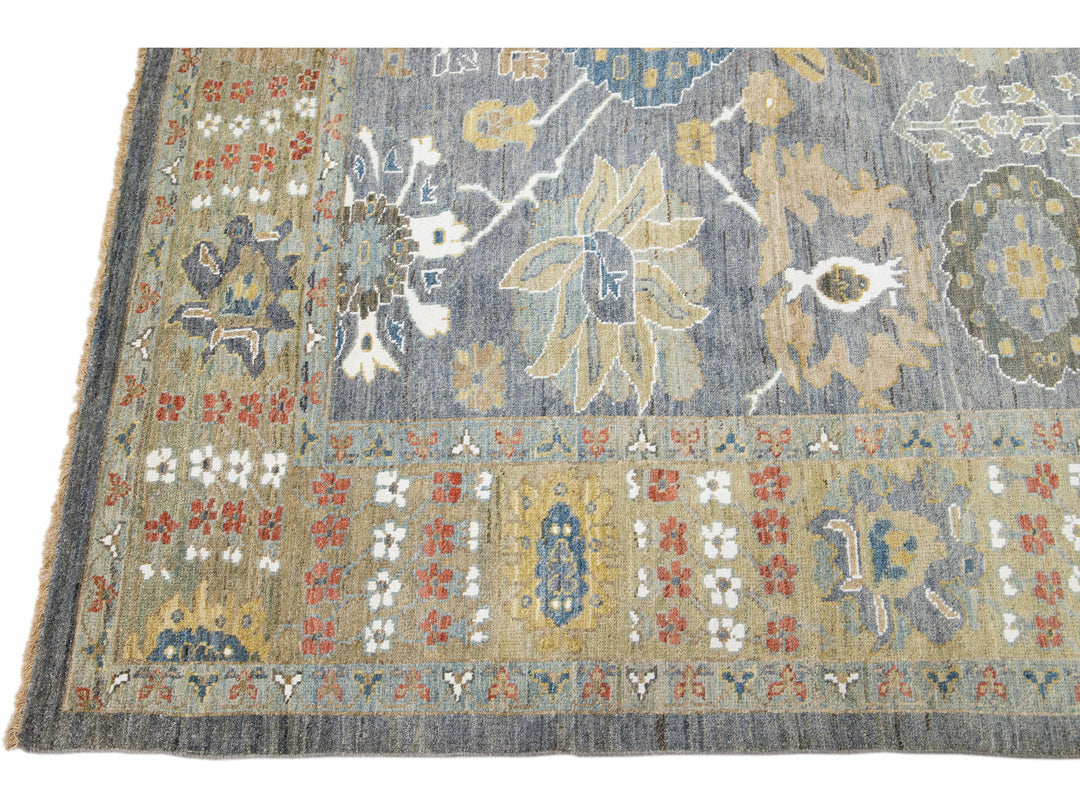 Modern Sultanabad Rug 9 X 12