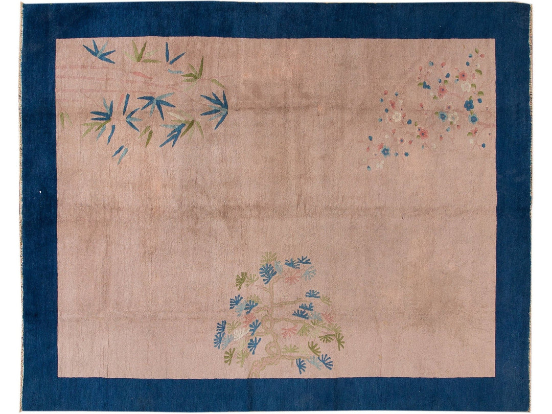 Antique Art Deco Chinese Rug 8 X 10