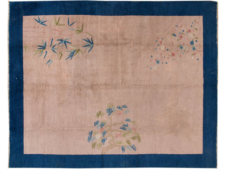 Antique Art Deco Chinese Rug 8 X 10
