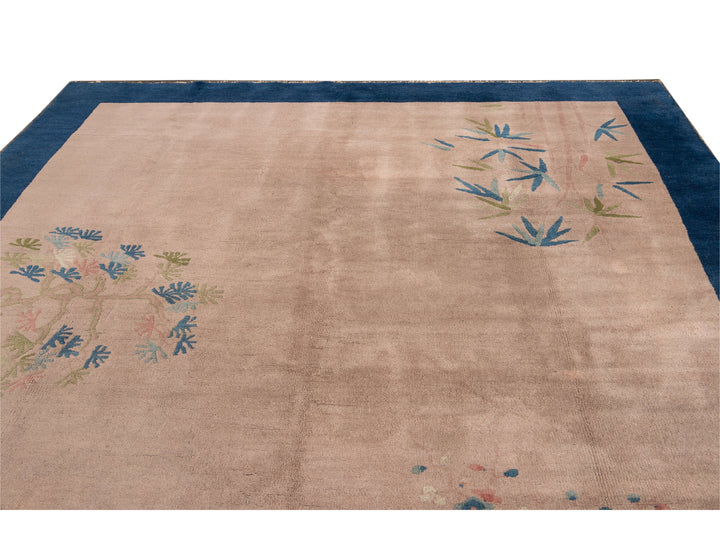Antique Art Deco Chinese Rug 8 X 10