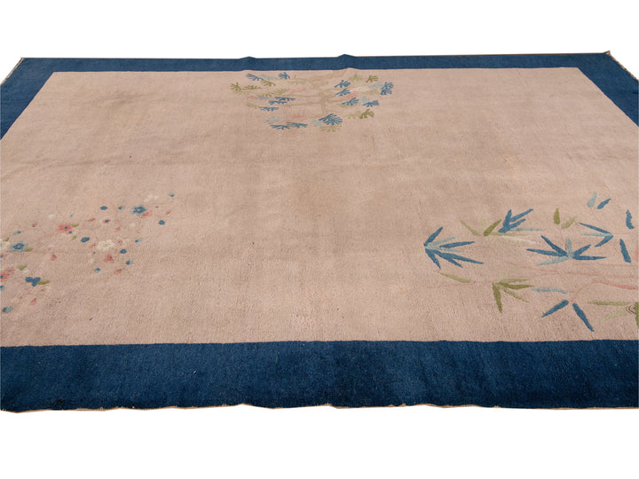 Antique Art Deco Chinese Rug 8 X 10