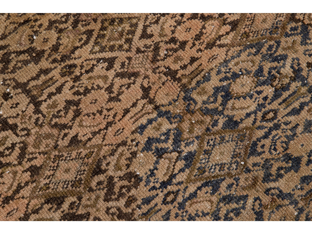 Antique Malayer Wool Rug 5 X 14