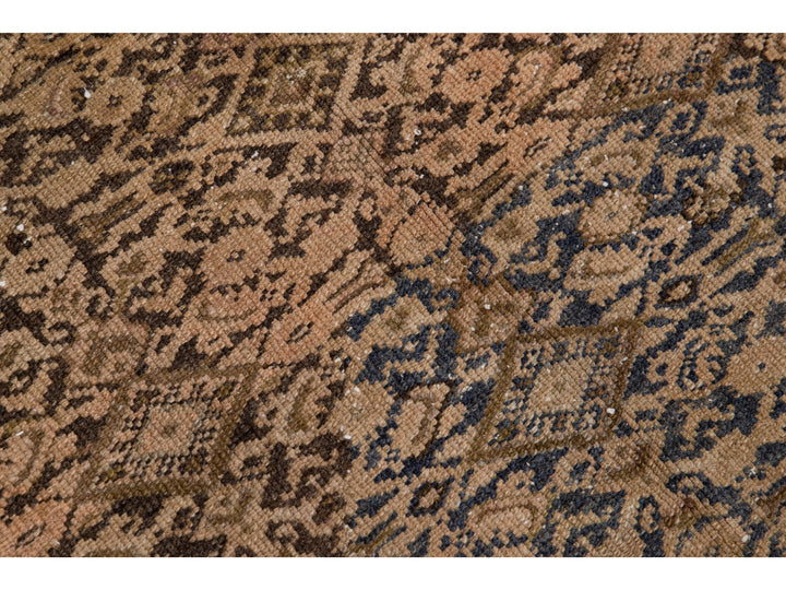 Antique Malayer Wool Rug 5 X 14