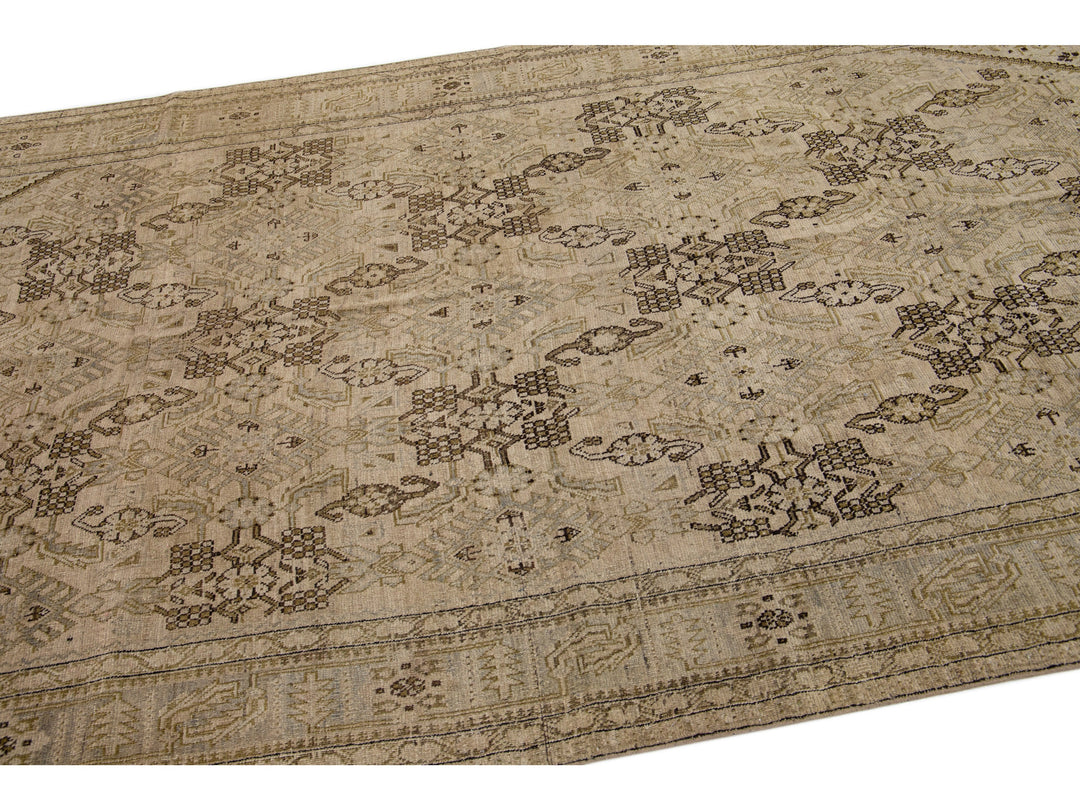 Antique Karabagh Wool Rug 6 X 15