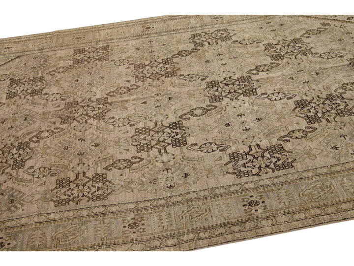 Antique Karabagh Wool Rug 6 X 15