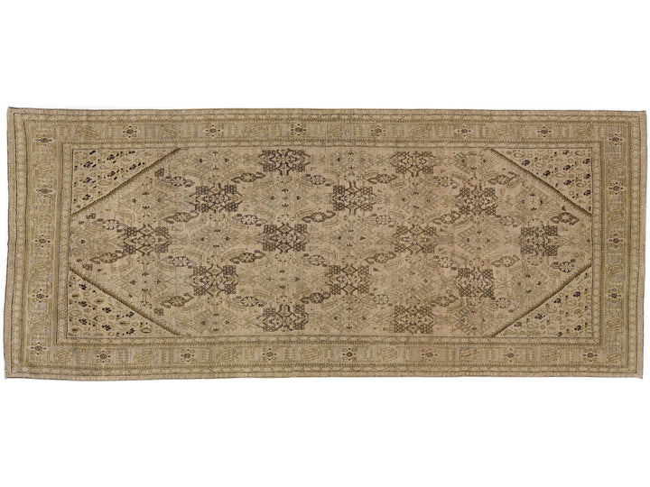 Antique Karabagh Wool Rug 6 X 15