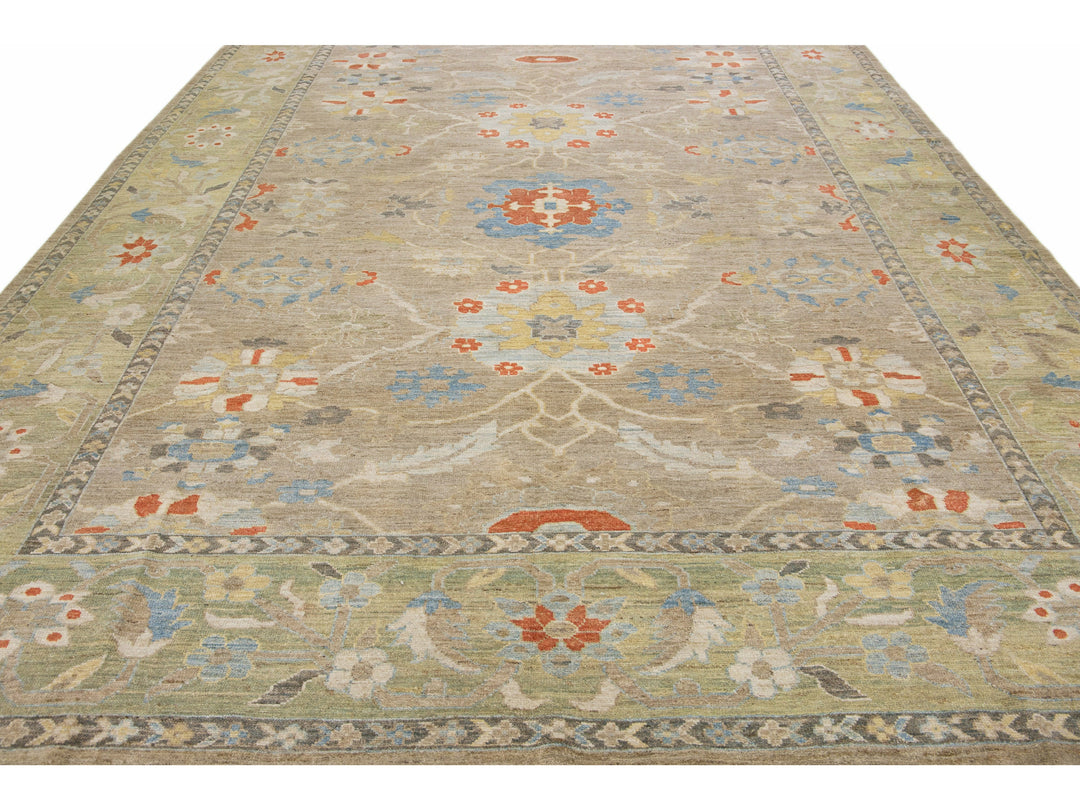 Modern Sultanabad Rug 11 X 15