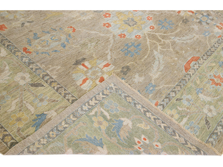 Modern Sultanabad Rug 11 X 15