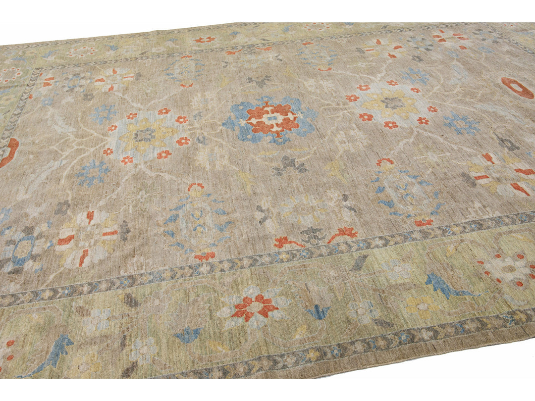 Modern Sultanabad Rug 11 X 15