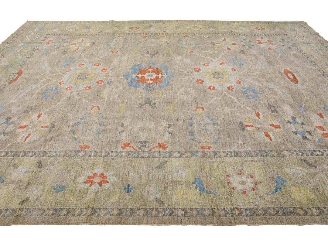 Modern Sultanabad Rug 11 X 15