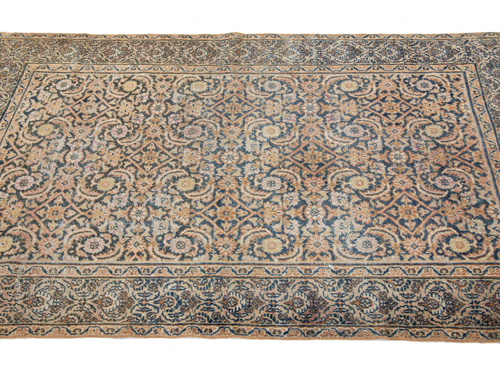 Antique Tabriz Wool Rug 4 X 6