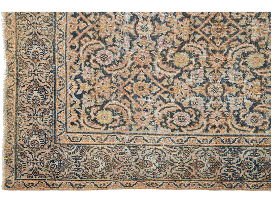 Antique Tabriz Wool Rug 4 X 6