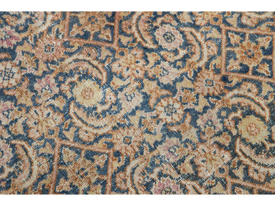 Antique Tabriz Wool Rug 4 X 6