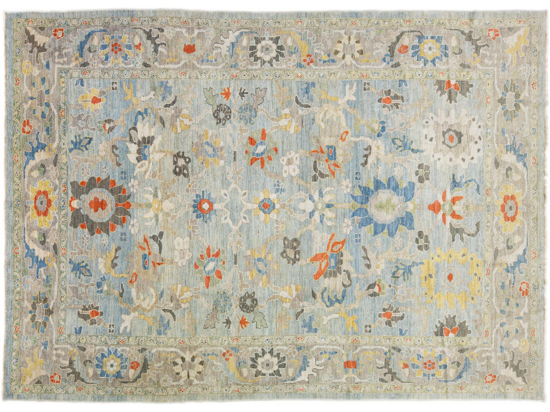Modern Sultanabad Rug 9 X 12