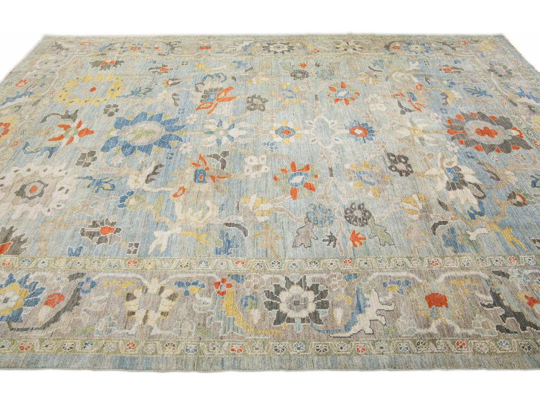 Modern Sultanabad Rug 9 X 12