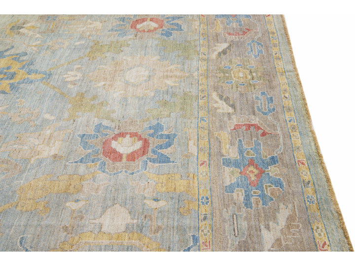Modern Sultanabad Rug 13 X 15