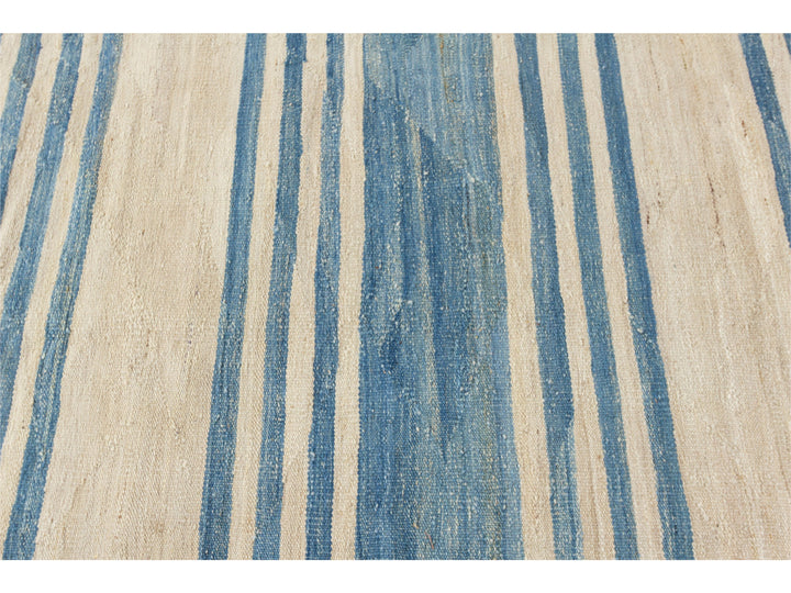 Modern Kilim Wool Rug 9 X 12