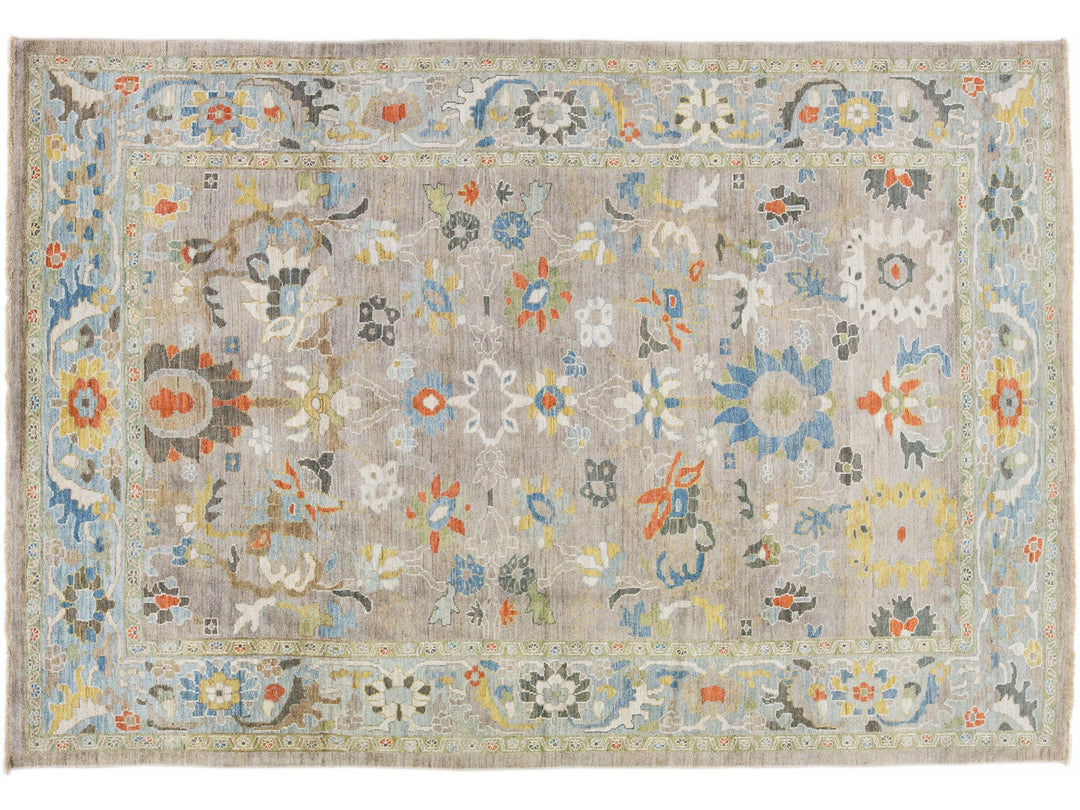 Modern Sultanabad Rug 8 X 12