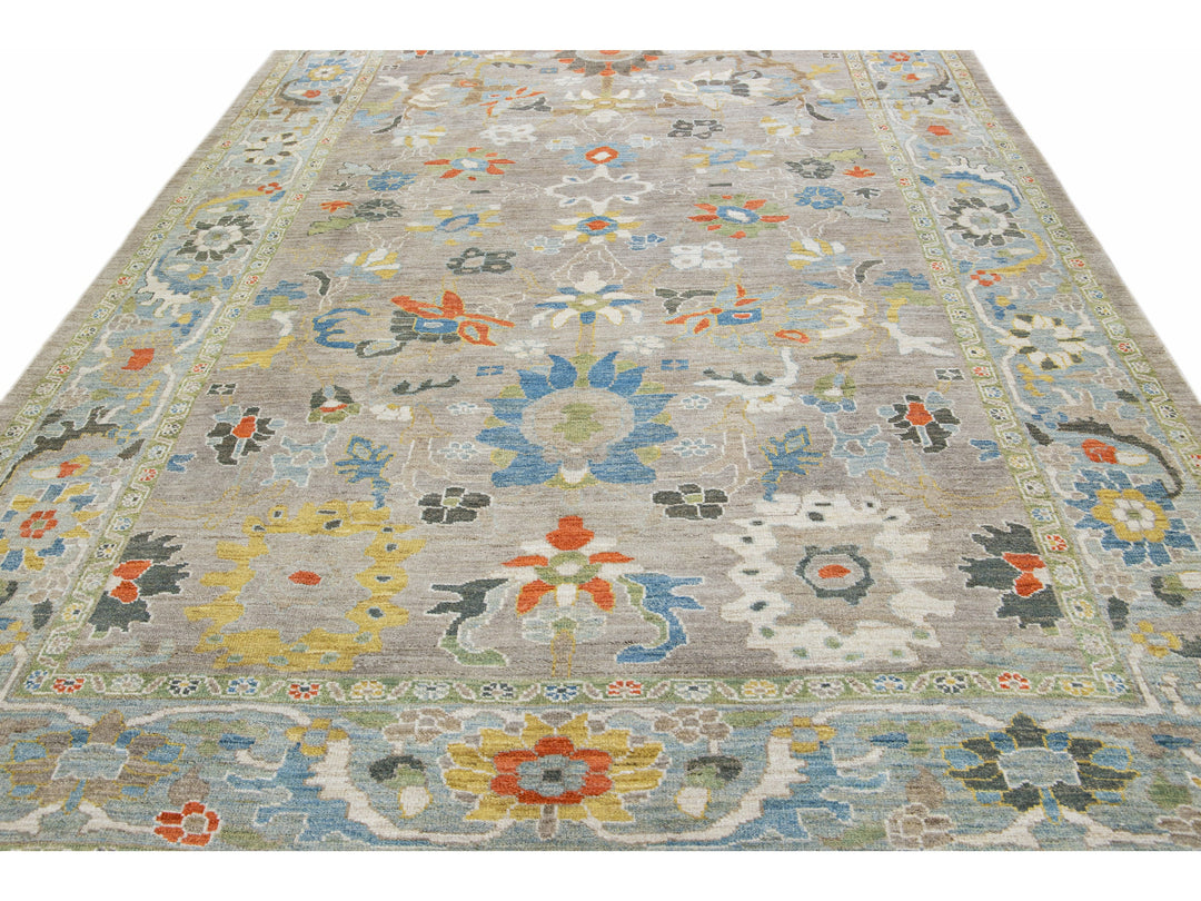 Modern Sultanabad Rug 8 X 12