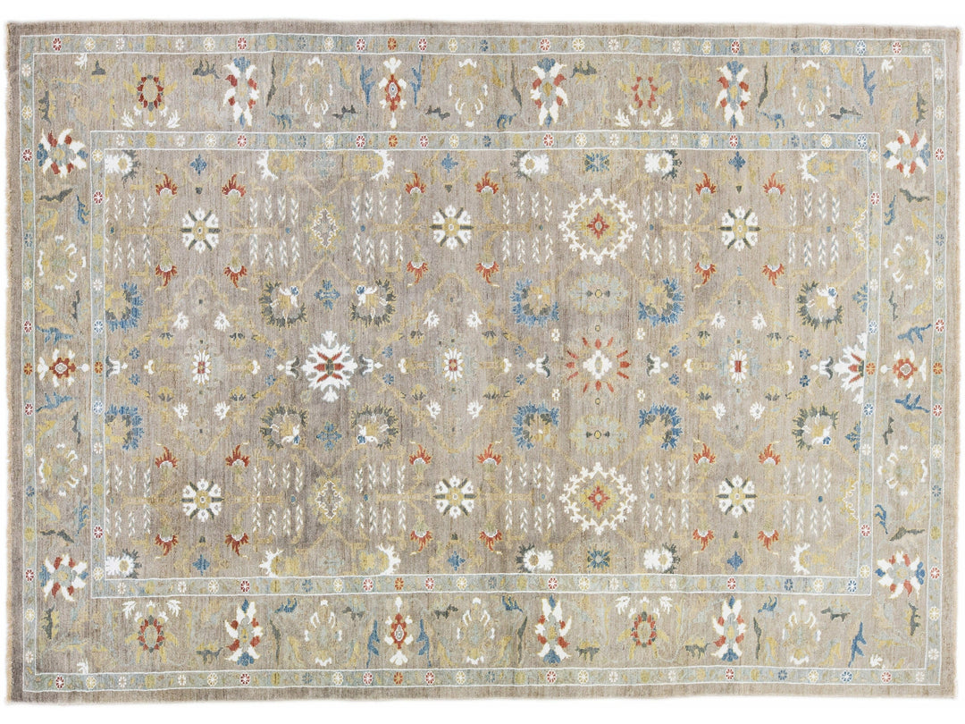 Modern Sultanabad Rug 9 X 12