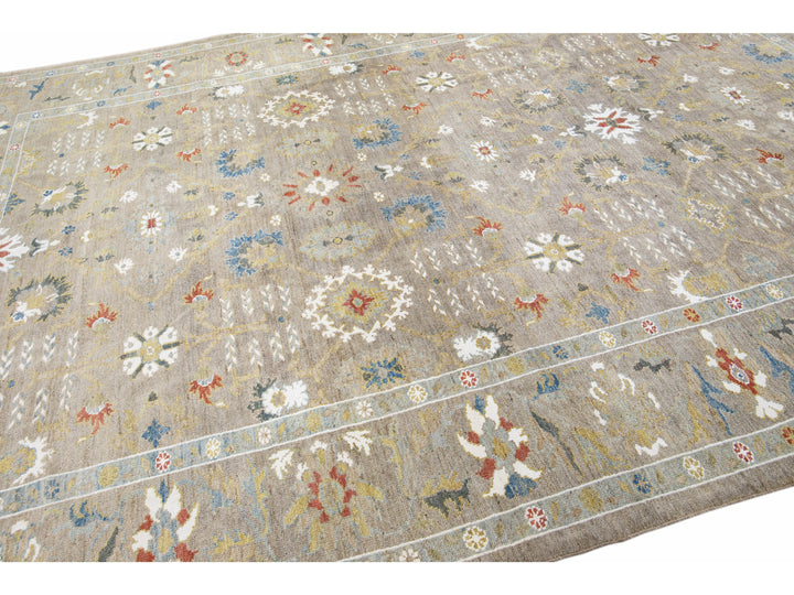 Modern Sultanabad Rug 9 X 12
