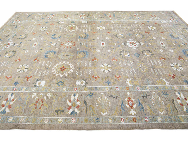 Modern Sultanabad Rug 9 X 12