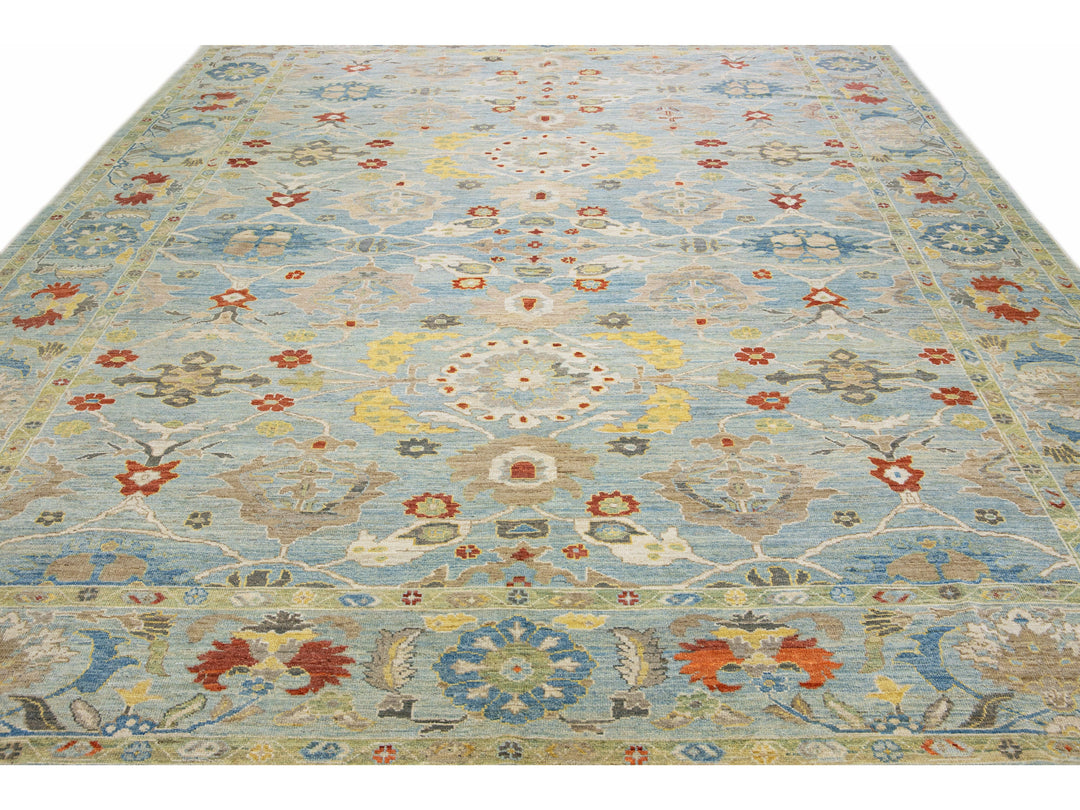 Modern Sultanabad Rug 12 X 15