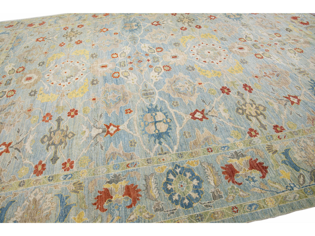 Modern Sultanabad Rug 12 X 15