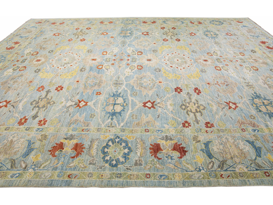 Modern Sultanabad Rug 12 X 15