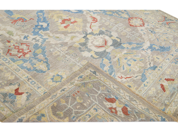Modern Sultanabad Rug 9 X 12