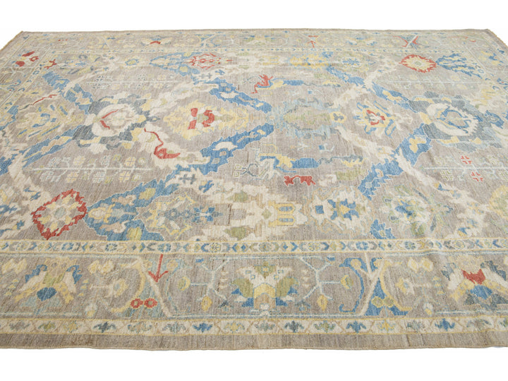 Modern Sultanabad Rug 9 X 12