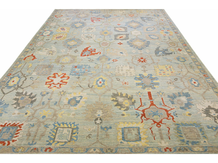 Modern Sultanabad Rug 12 X 20