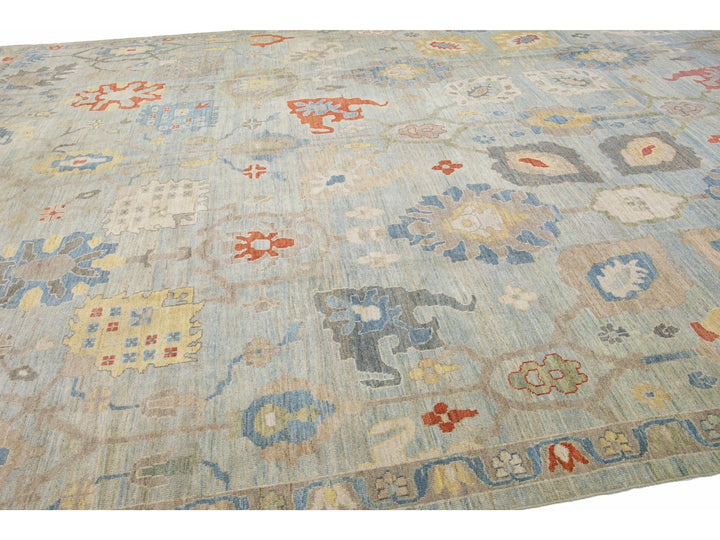Modern Sultanabad Rug 12 X 20