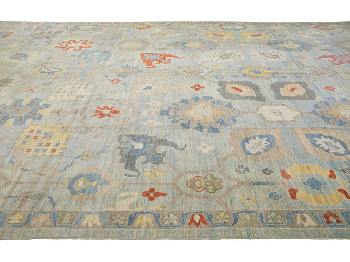 Modern Sultanabad Rug 12 X 20
