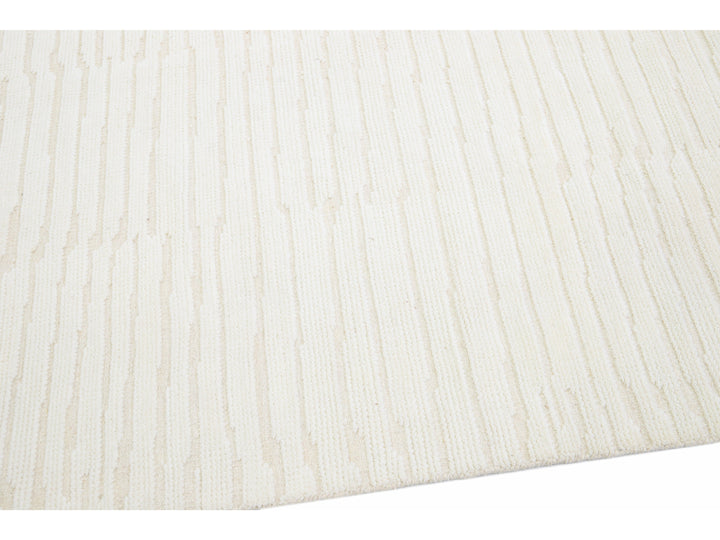 Modern Moroccan Wool Rug 10 X 14