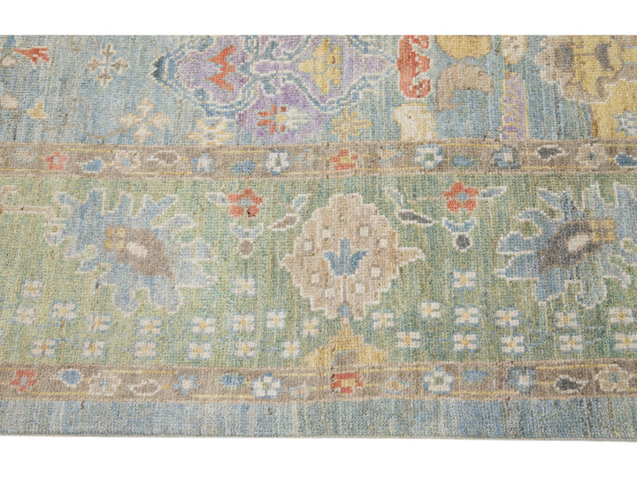 Modern Sultanabad Wool Rug 7 X 10