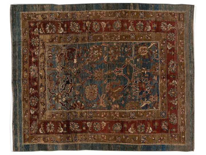 Vintage Bakshaish Tribal Wool Rug 7 X 8