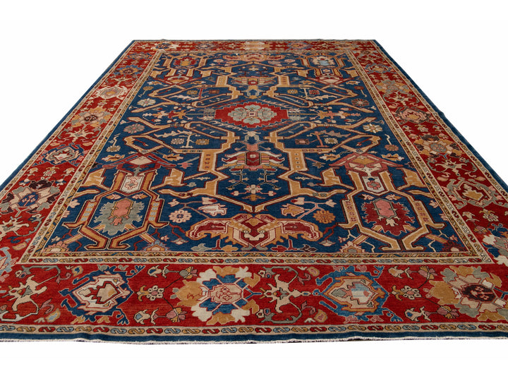 Vintage Turkish Wool Rug 10 X 14