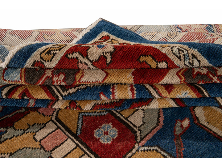 Vintage Turkish Wool Rug 10 X 14