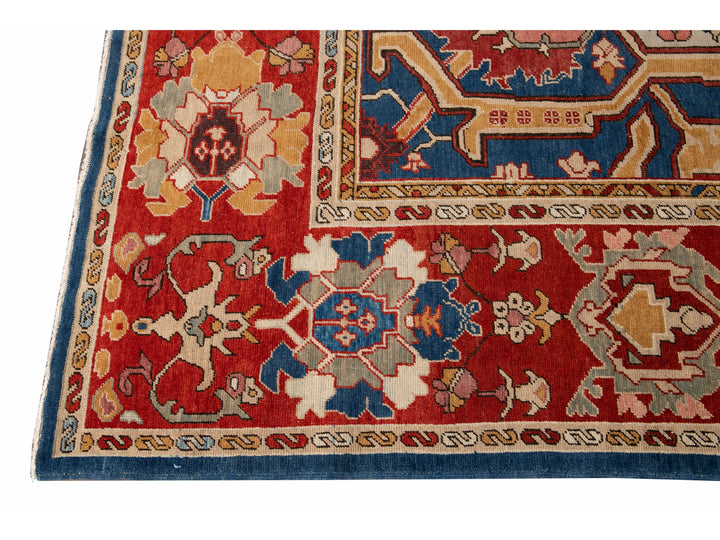Vintage Turkish Wool Rug 10 X 14