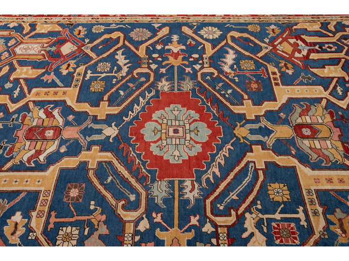 Vintage Turkish Wool Rug 10 X 14