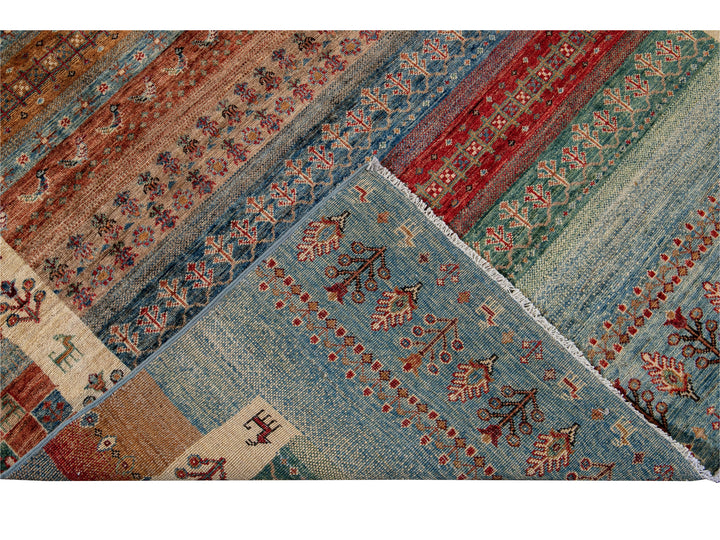 Modern Gabbeh-Style Rug 5 X 8