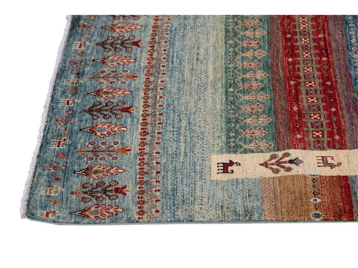 Modern Gabbeh-Style Rug 5 X 8