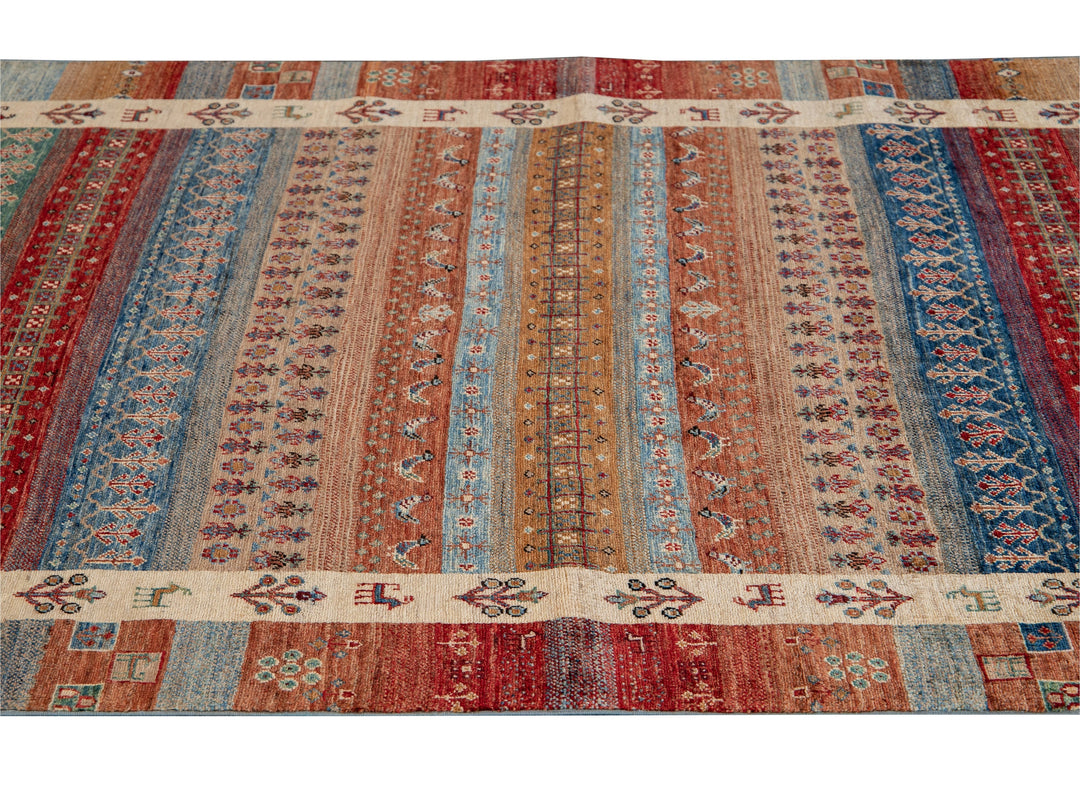 Modern Gabbeh-Style Rug 5 X 8