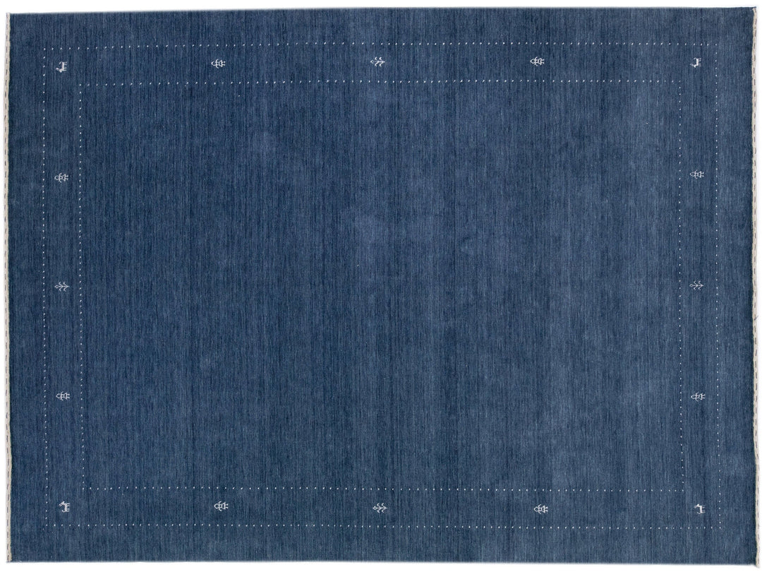 Modern Gabbeh Wool Rug 9 X 12