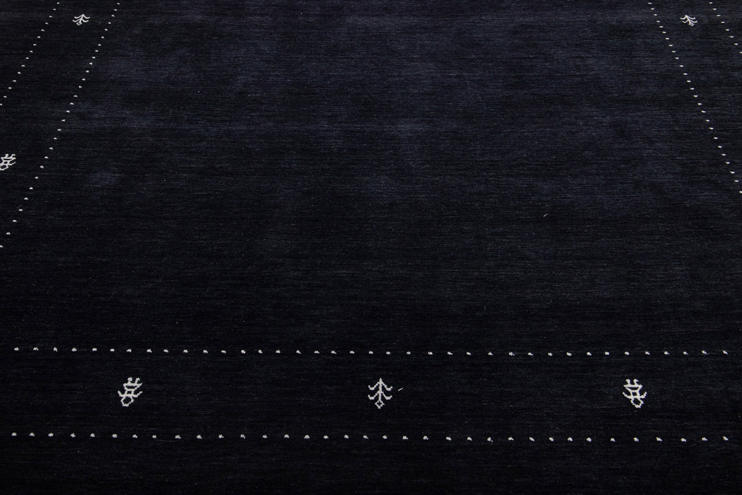 Modern Gabbeh Wool Rug 9 X 12