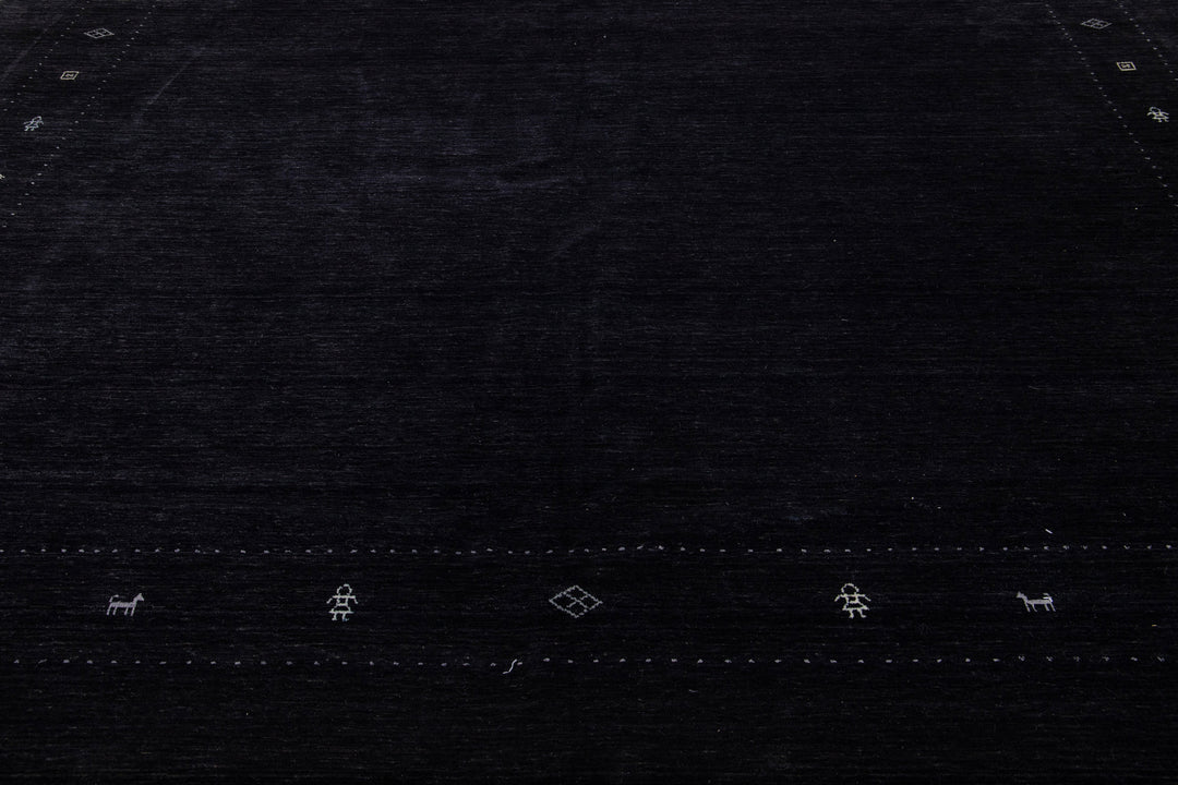 Modern Gabbeh Wool Rug 12 X 15